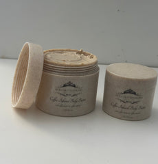 COFFEE INFUSED BODY BUTTER WITH COFFEE SEED OIL