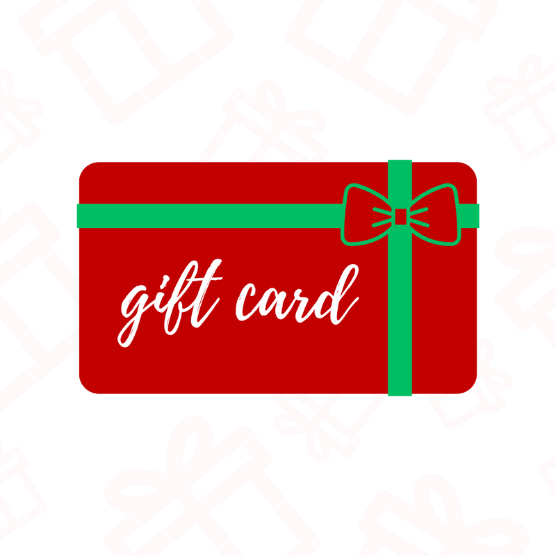 GIFT CARDS NOW AVAILABLE!